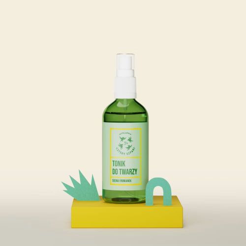 Naturalny Tonik do twarzy Sosna i Rumianek