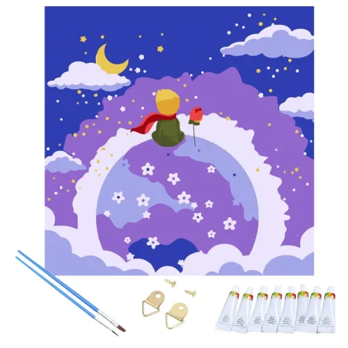 Malowanie po numerkach 20x20 MAŁY KSIĄŻE