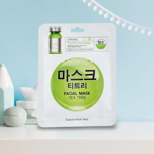 Maska w płachcie Herbata