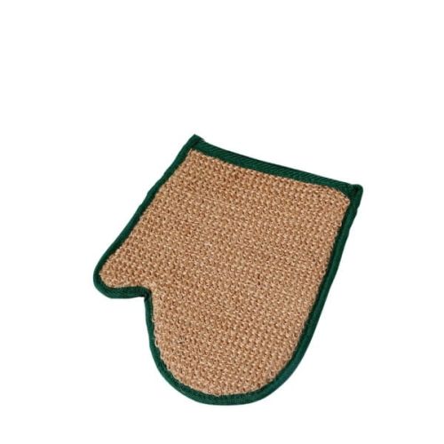 Dwustronna rękawica do kąpieli z jutą