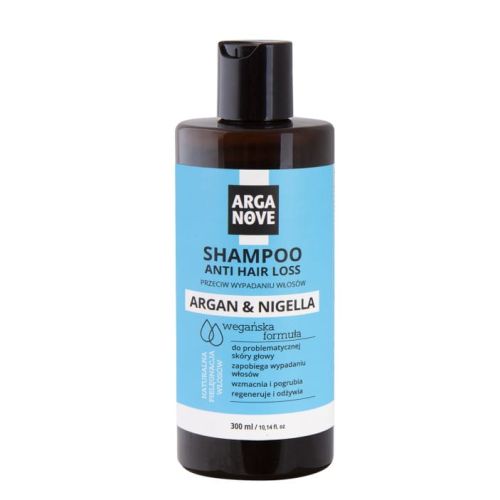 Arganove Naturalny Szampon przeciw wypadaniu włosów Argan & Czarnuszka