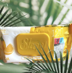 Chusteczki nawilżane 120 szt. Lemon