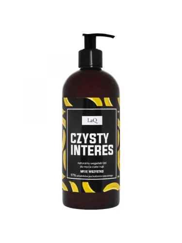 Żel do mycia ciała i rąk dla mężczyzn CZYSTY INTERES 400 ml