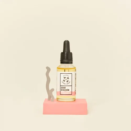 Serum do włosów średnioporowatych