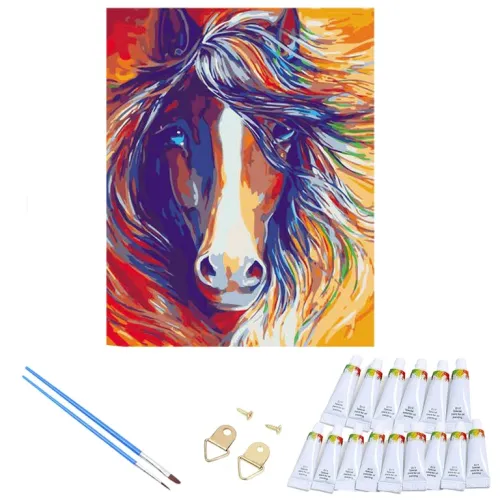 Malowanie po numerkach 30x40 KOŃ