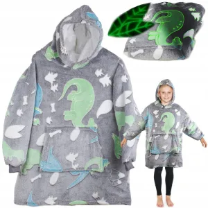 Kocobluza Junior świecąca Dino