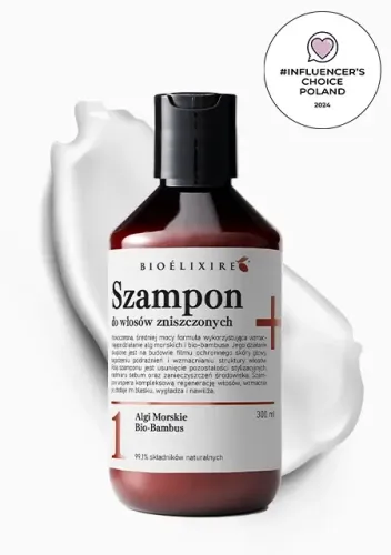Bioelixire Szampon do włosów zniszczonych