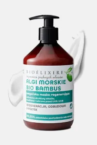 Bioelixire Wegańska maska regenerująca z algami morskimi i bio bambusem