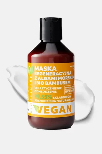 Bioelixire Maska regeneracyjna z algami morskimi i bio bambusem