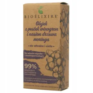 Bioelixire Olejek z pestek winogron i nasion drzewa moringa