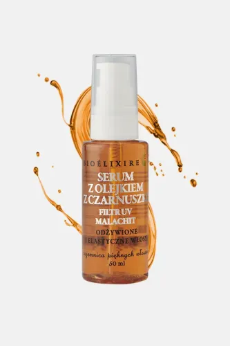 Bioelixire Serum do włosów z olejkiem z czarnuszki 50 ml