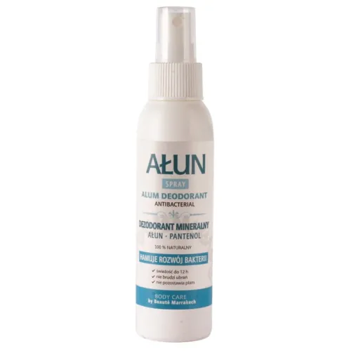 Naturalny dezodorant ałunowy z pantenolem w sprayu